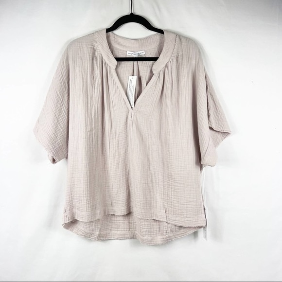 Young Fabulous & Broke Tops - YOUNG FABULOUS & BROKE Orchid Short Sleeve Blouse NWT in Large